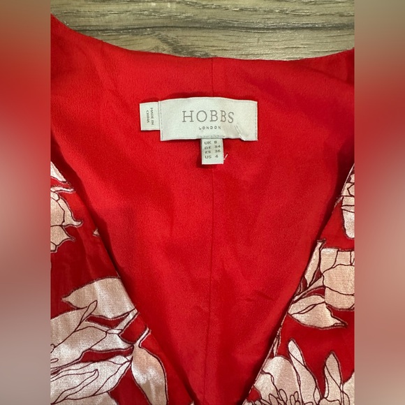 Hobbs London size 8 Hazel wrap dress - Picture 5 of 8